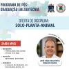 disciplina SOLO/PLANTA/ANIMAL